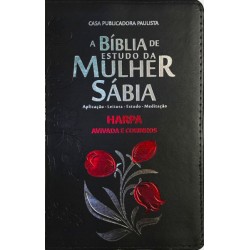 Bíblia de Estudo da Mulher Sábia | Tulipa Preta
